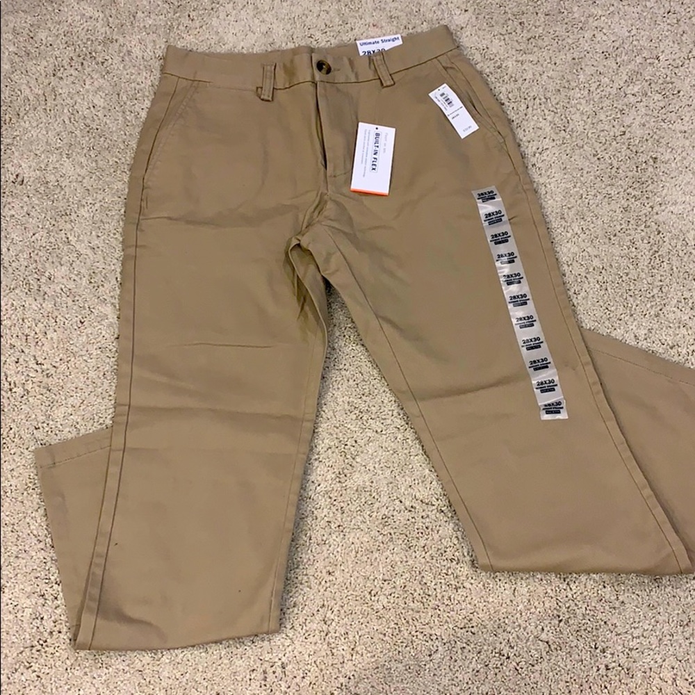 Old Navy Khakis - 28X30 NWT